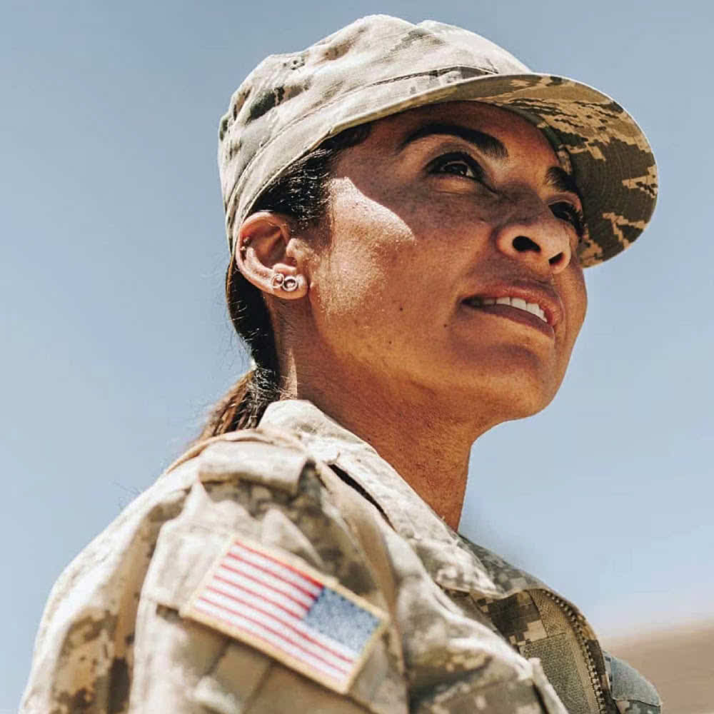 Military woman